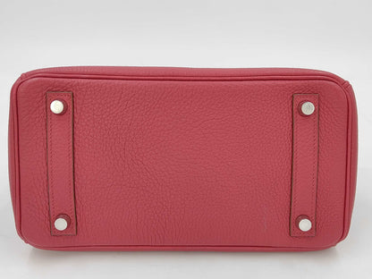 HERMES Birkin 25 □N Stamp Togo Handbag