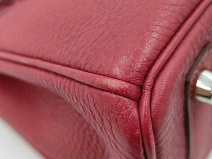 HERMES Birkin 25 □N Stamp Togo Handbag