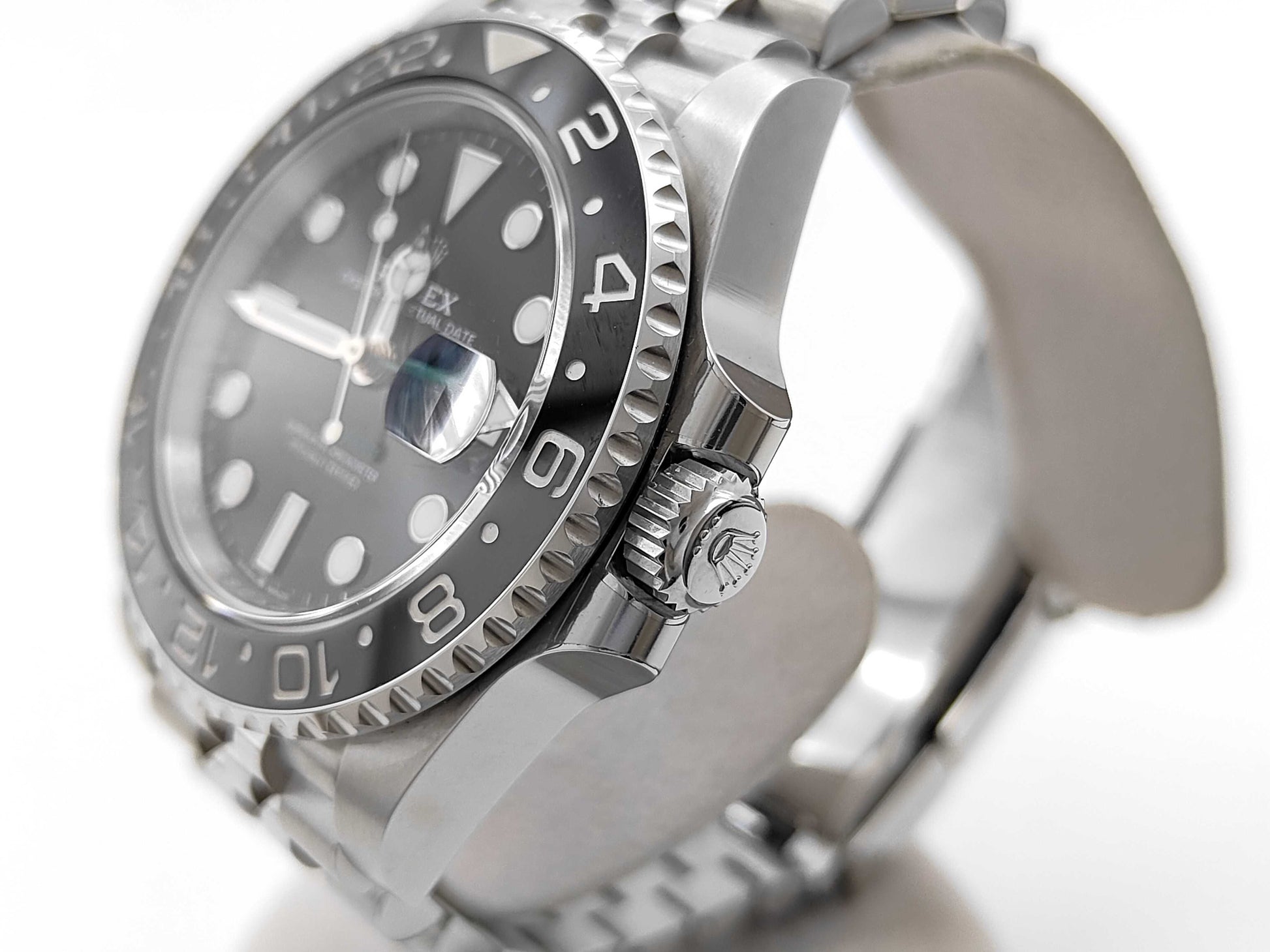 ROLEX 126710GRNR 22K068K1 Black Dial Jubilee Bracelet Men's Watch