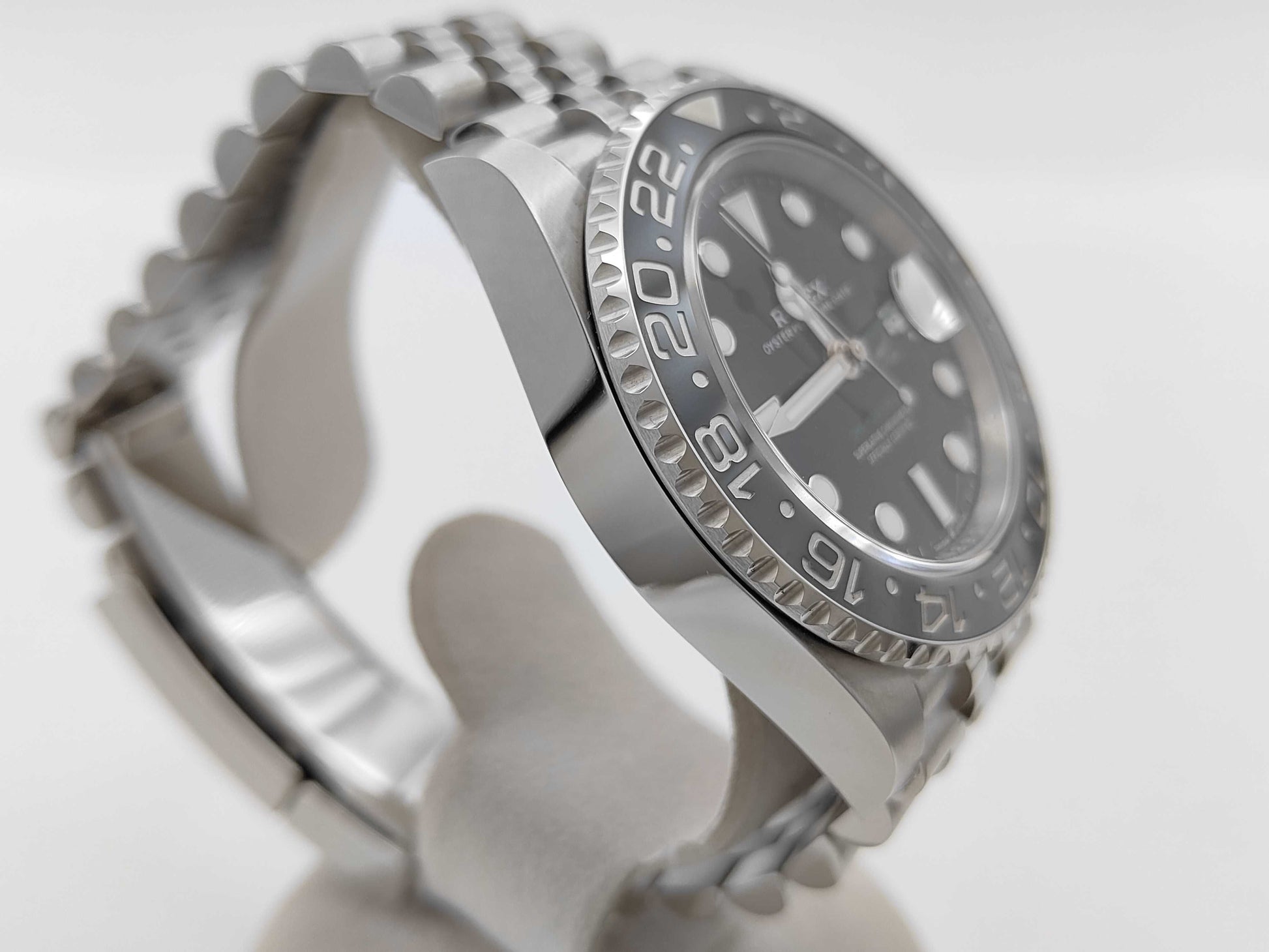 ROLEX 126710GRNR 22K068K1 Black Dial Jubilee Bracelet Men's Watch