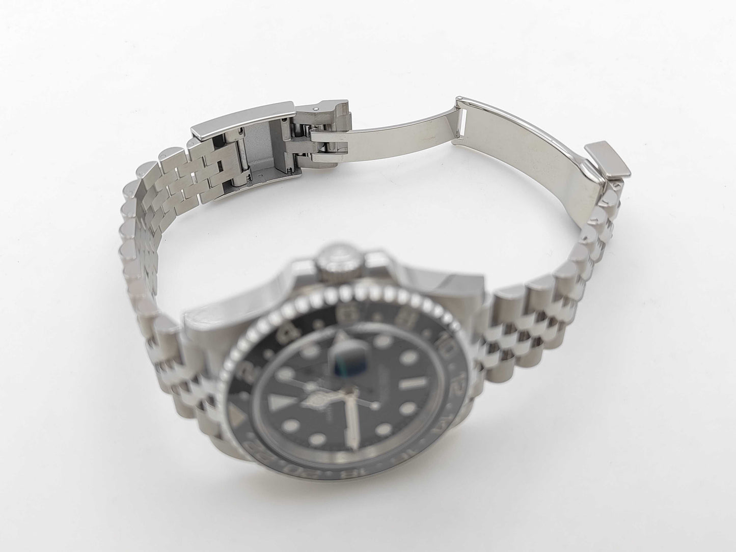 ROLEX 126710GRNR 22K068K1 Black Dial Jubilee Bracelet Men's Watch