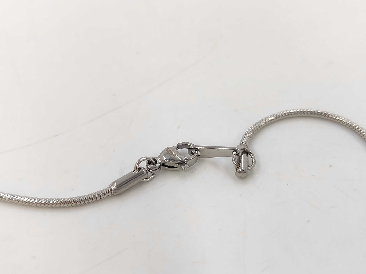 Tiffany & Co. Tiffany Narrow Bar 1837 Necklace in Silver with Non-Original Chain