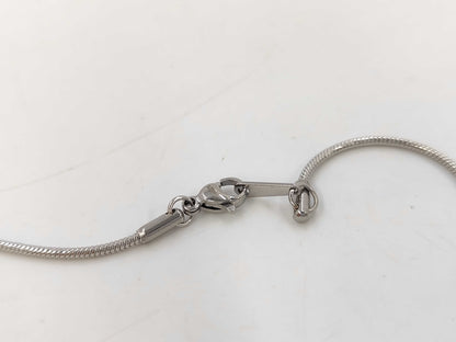 Tiffany & Co. Tiffany Narrow Bar 1837 Necklace in Silver with Non-Original Chain