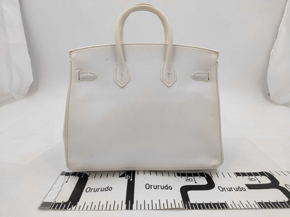 HERMES Birkin 25 □M engraved handbag