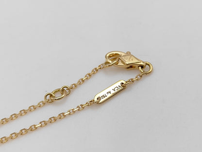 Van Cleef & Arpels Sweet Alhambra Mother-of-Pearl Yellow Gold Au750 2.0g Bracelet/Bangle 