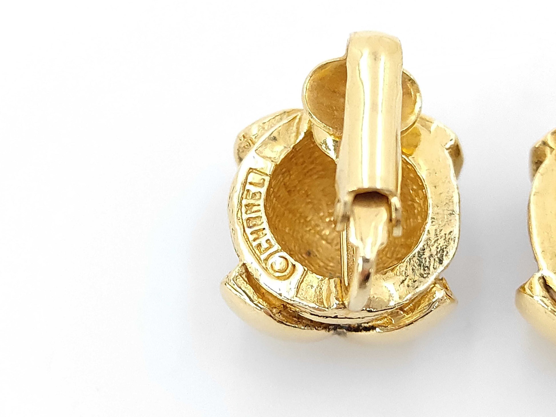 CHANEL Chanel 209 GP Coco Mark Earrings