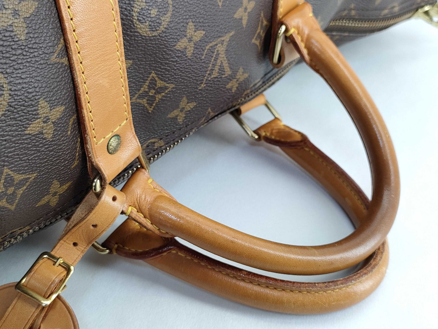 LOUIS VUITTON Monogram Louis Vuitton Keepall 55 Boston Bag Boston Bag