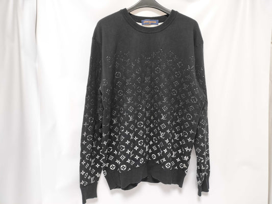 LOUIS VUITTON LOUIS VUITTON Verge Abloh Gradation Monogram Knit Top