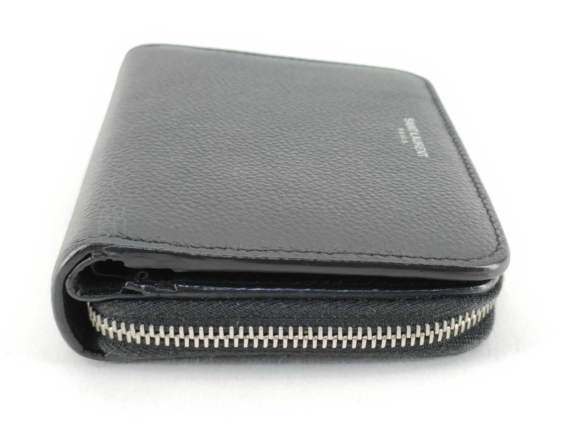 SAINT LAURENT Saint Laurent YSL Wallet Black Wallet