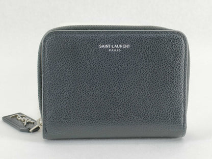 SAINT LAURENT Saint Laurent YSL Wallet Black Wallet