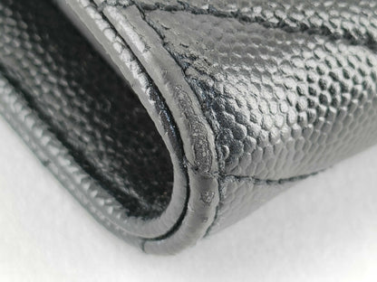 SAINT LAURENT Saint Laurent YSL Wallet Black Wallet