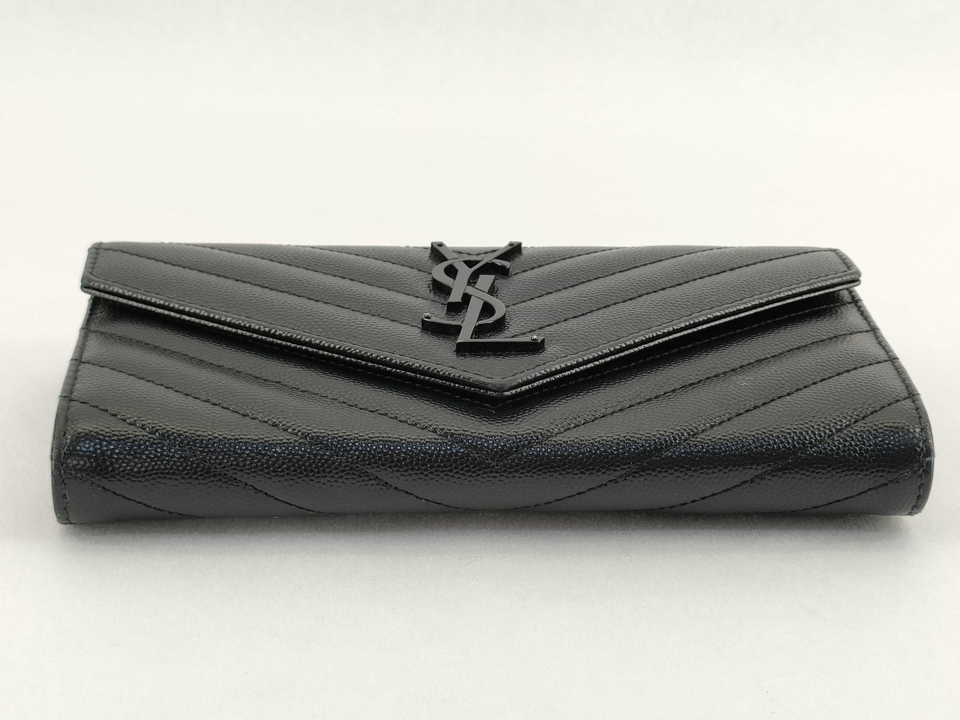 SAINT LAURENT Saint Laurent YSL Wallet Black Wallet