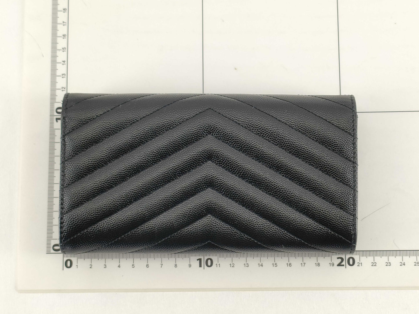 SAINT LAURENT Saint Laurent YSL Wallet Black Wallet
