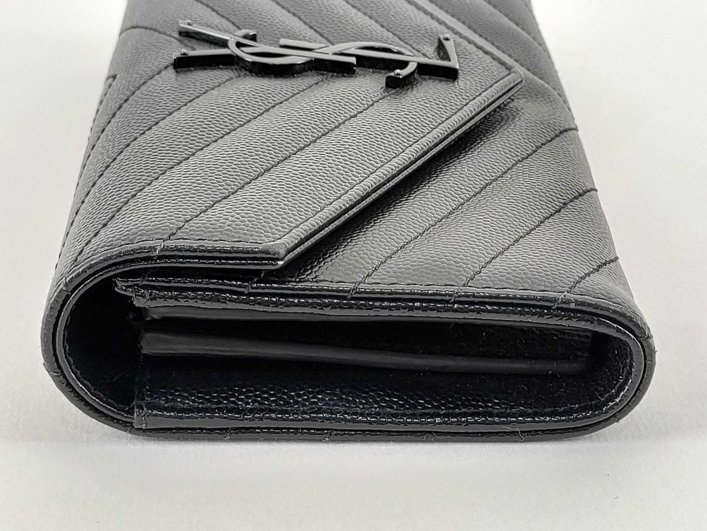 SAINT LAURENT Saint Laurent YSL Wallet Black Wallet