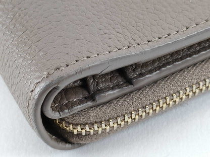 SAINT LAURENT YSL wallet, beige