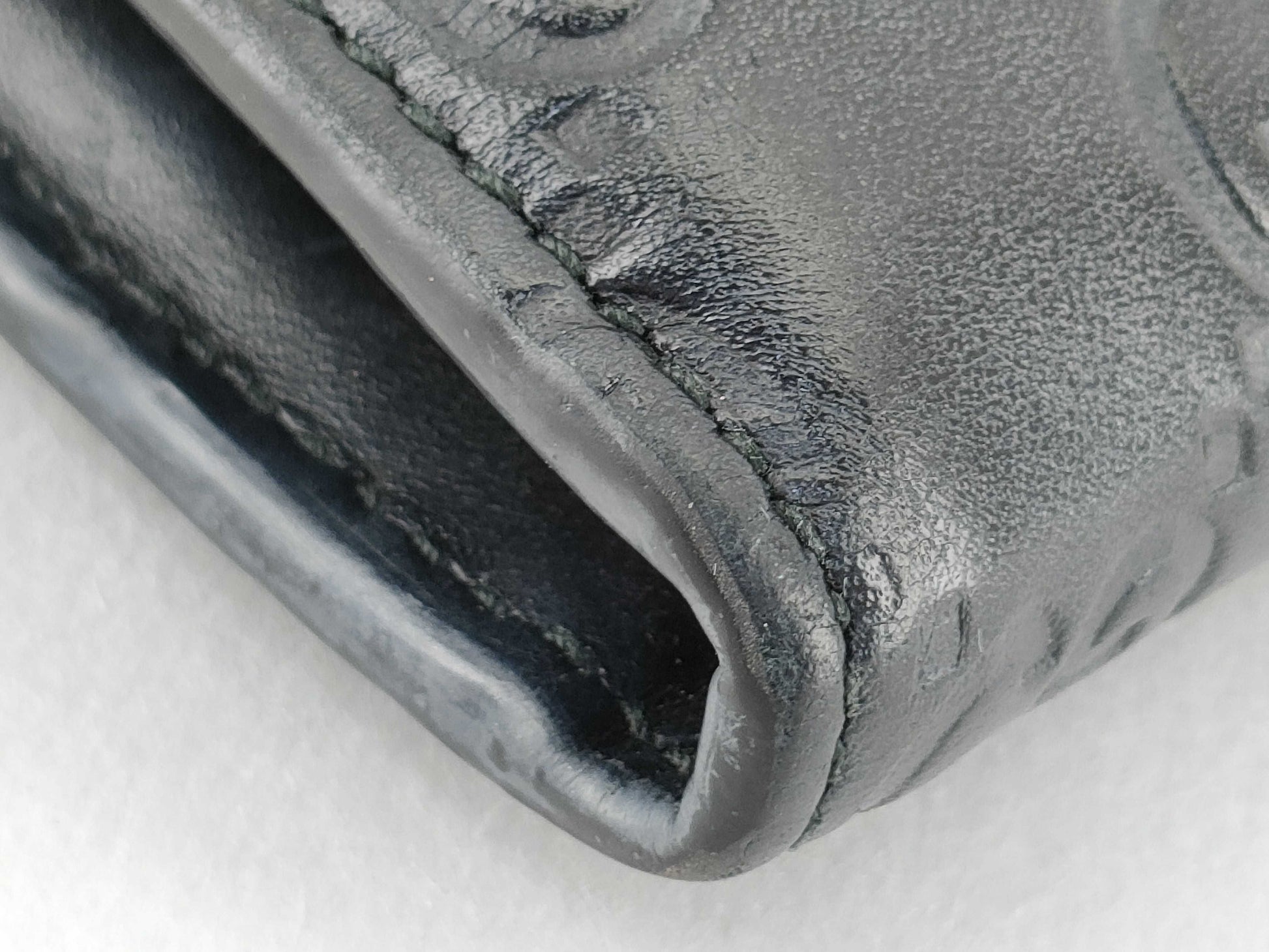 GUCCI GUCCI Gucci Long Wallet Black Cat GG Wallet