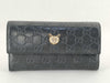 GUCCI GUCCI Gucci Long Wallet Black Cat GG Wallet