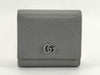 GUCCI GUCCI Gucci Wallet Gray GG Wallet