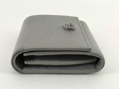 GUCCI GUCCI Gucci Wallet Gray GG Wallet