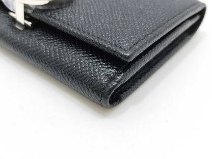 BVLGARI BVLGARI Coin Case Business Card Holder RFID Black Card Case, Pass Case, Business Card Holder