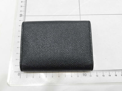 BVLGARI BVLGARI Coin Case Business Card Holder RFID Black Card Case, Pass Case, Business Card Holder