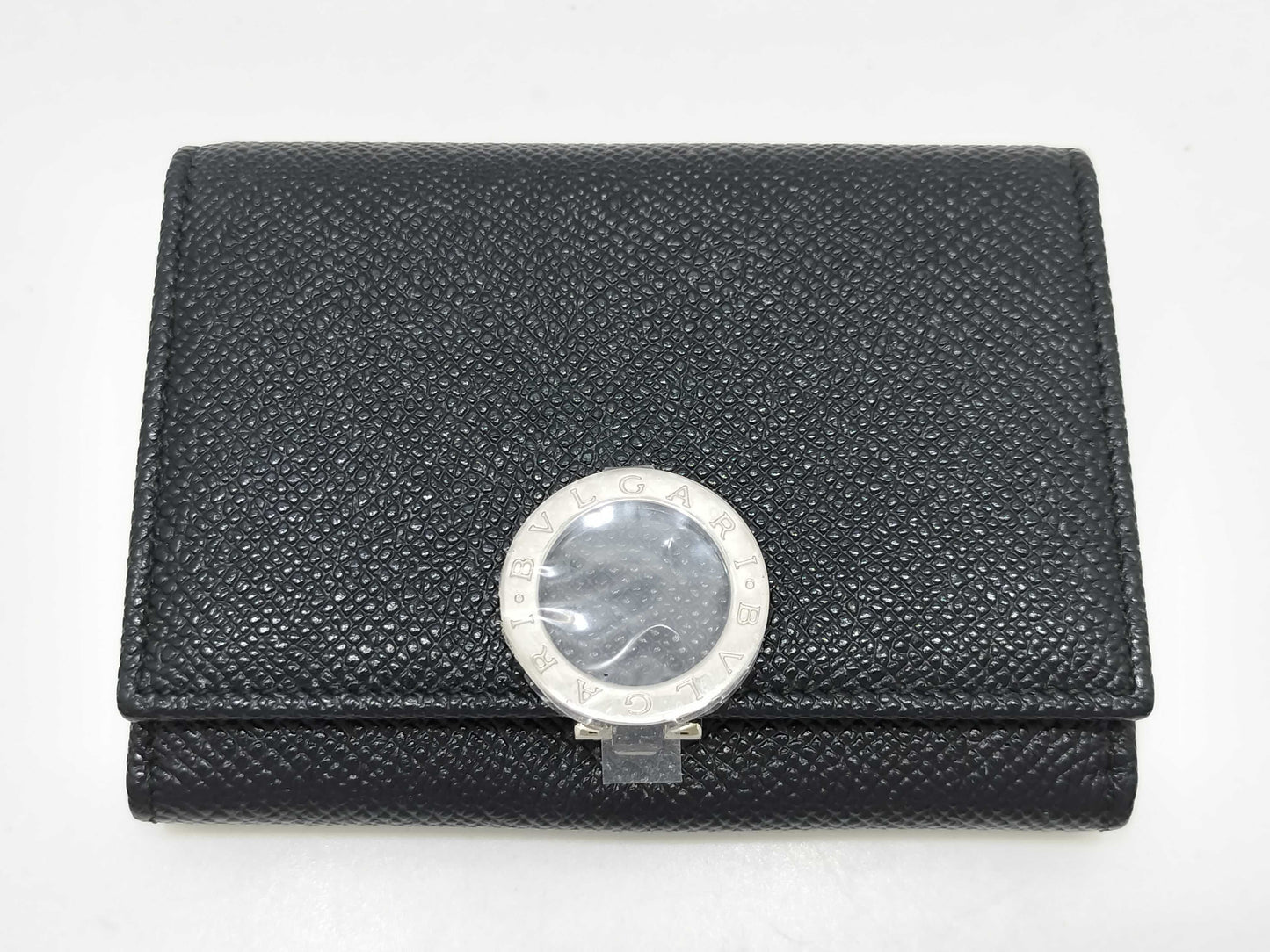 BVLGARI BVLGARI Coin Case Business Card Holder RFID Black Card Case, Pass Case, Business Card Holder