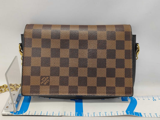 LOUIS VUITTON LV Damier Vavin Chain Wallet N60221 Shoulder Bag