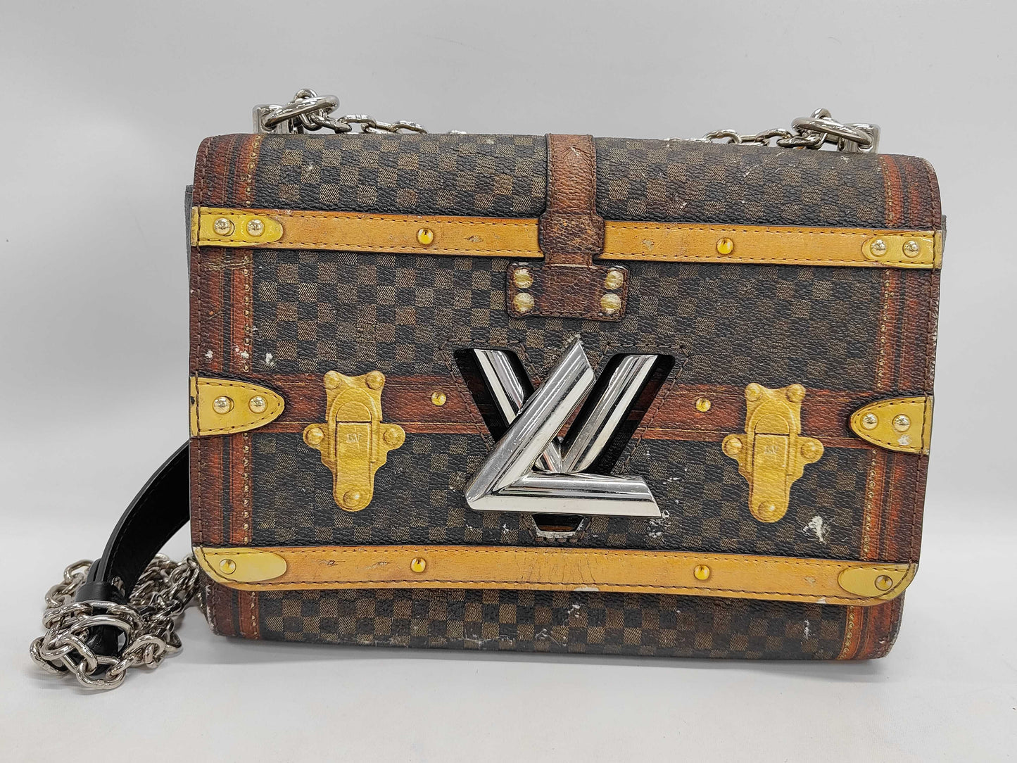 LOUIS VUITTON LV Transformed Damier Twist MM Shoulder Bag