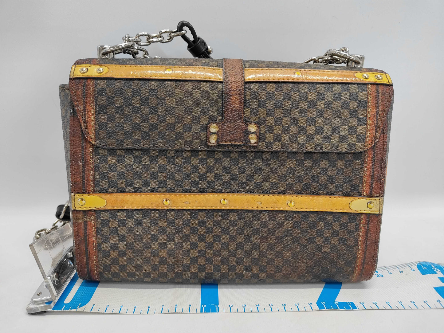 LOUIS VUITTON LV Transformed Damier Twist MM Shoulder Bag