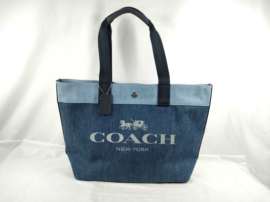 COACH denim tote bag, unused, tote bag