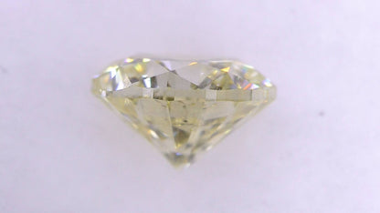 1.543ct UNDER S) LIGHT YELLOW I-1 FAIR/GOLD/FR VERY STRONG BLUE NATURAL 7.13-7.29X4.47mm LDH Loose Diamond