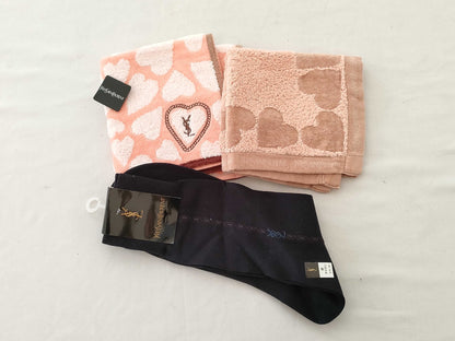 Yves Saint Laurent Handkerchief and Socks 3-Piece Set Other Accessories