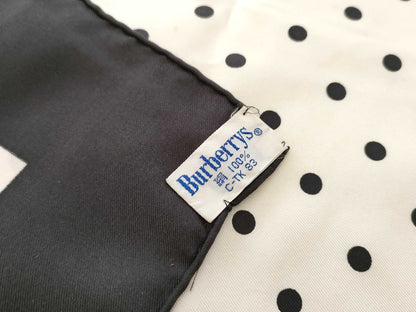 BURBERRY Burberry Large Stole Silk 100% Scarf
