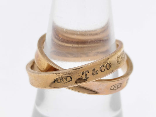 Tiffany & Co. Tiffany & Co. 1837 Metal Ring Double Ring