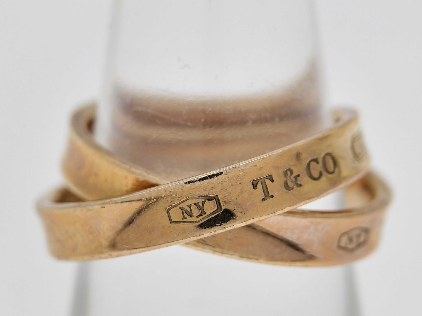 Tiffany & Co. Tiffany & Co. 1837 Metal Ring Double Ring