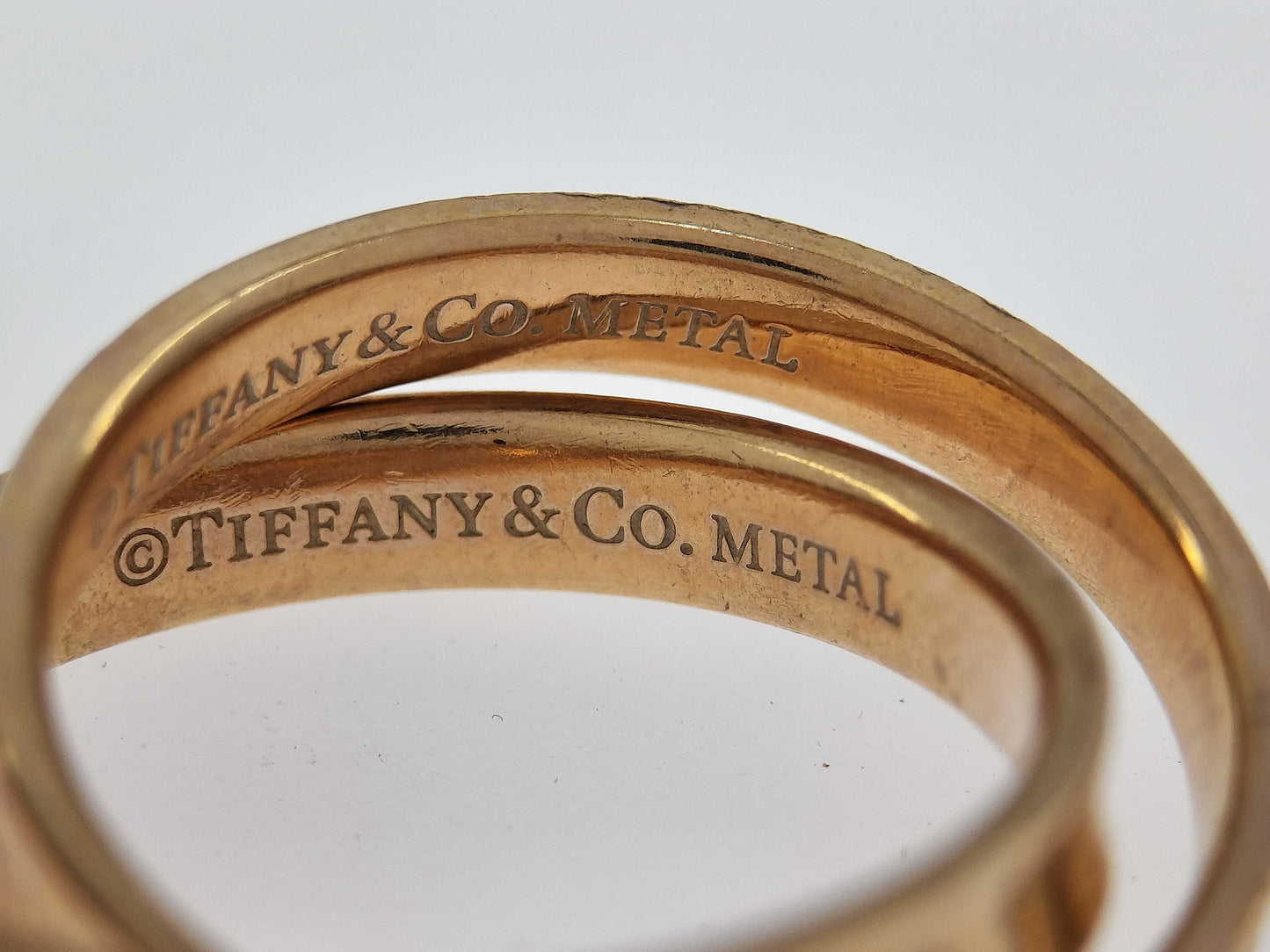 Tiffany & Co. Tiffany & Co. 1837 Metal Ring Double Ring