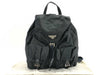 PRADA Nylon PRADA TESSUTO Double Pocket Backpack Nero BZ0003 59 Backpack
