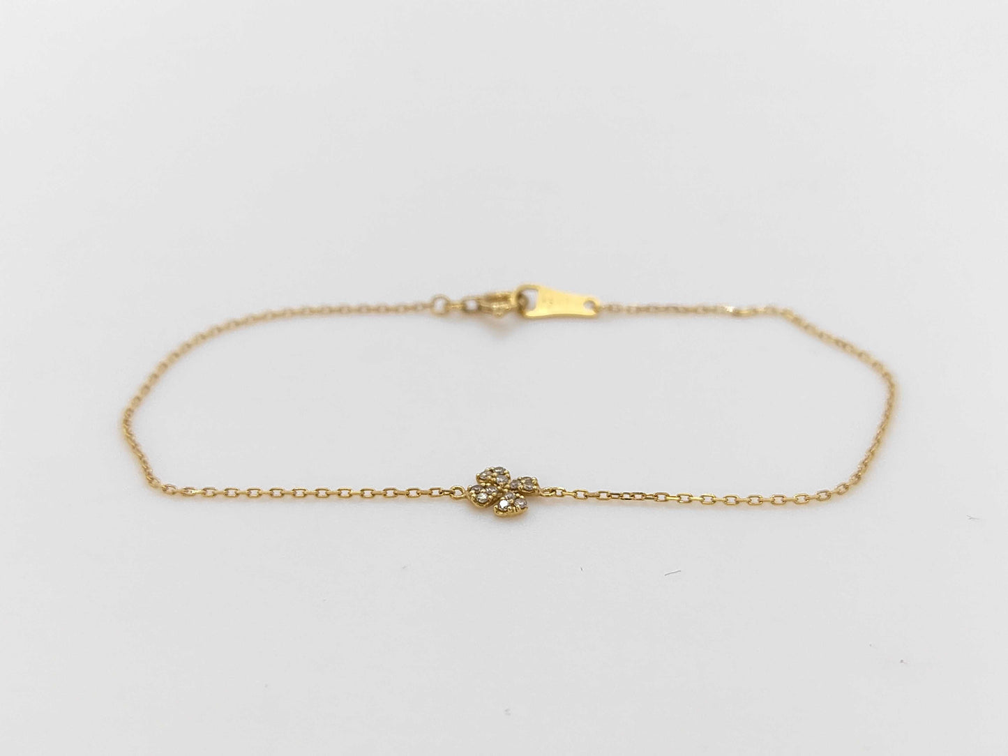 agete D0.05ct K18 0.7g Bracelet/Bangle 