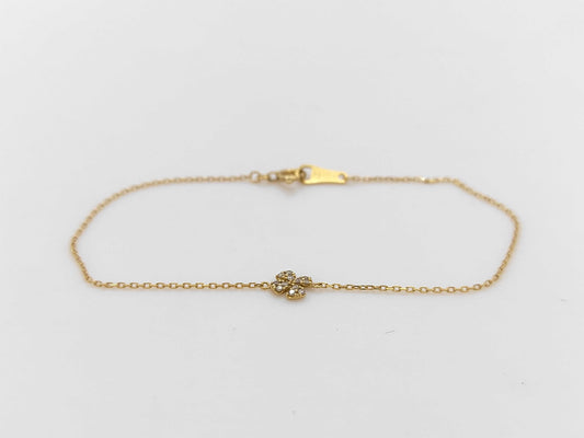 agete D0.05ct K18 0.7g Bracelet/Bangle 