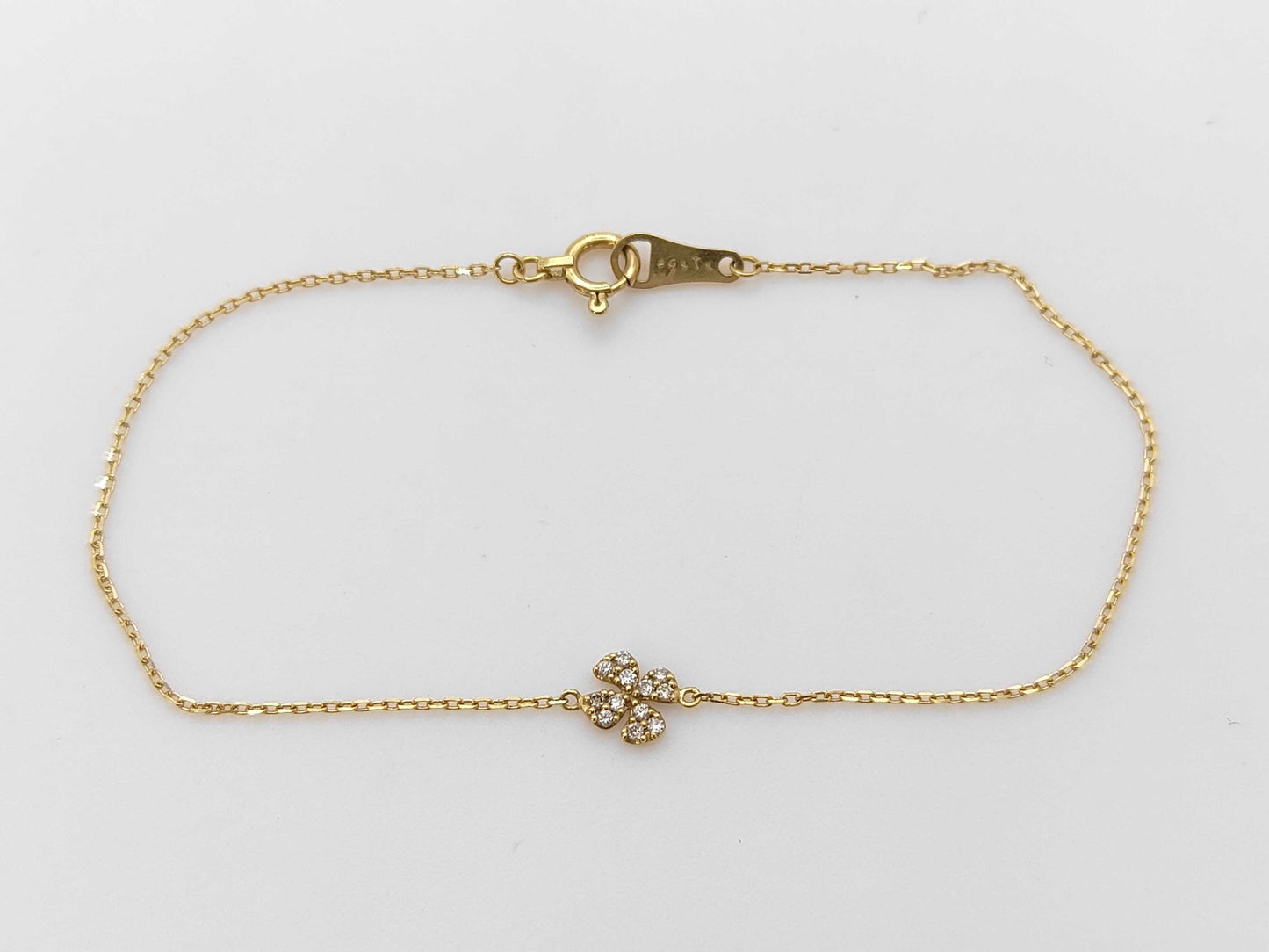 agete D0.05ct K18 0.7g Bracelet/Bangle 