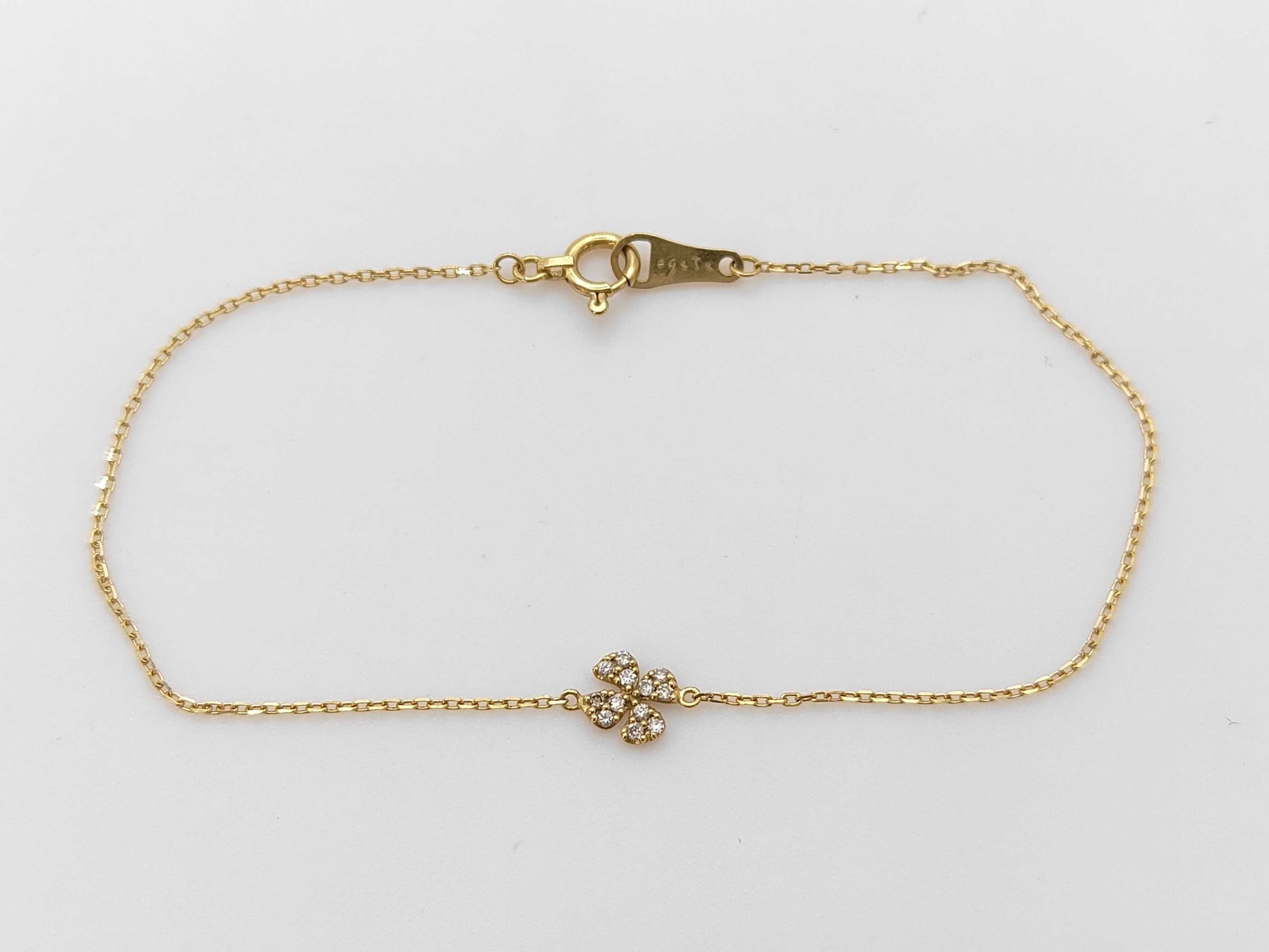 agete D0.05ct K18 0.7g Bracelet/Bangle 