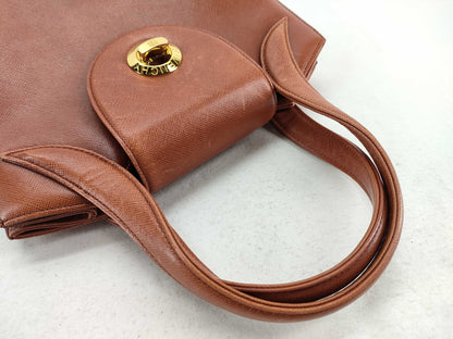 GIVENCHY Leather Turnlock Handbag