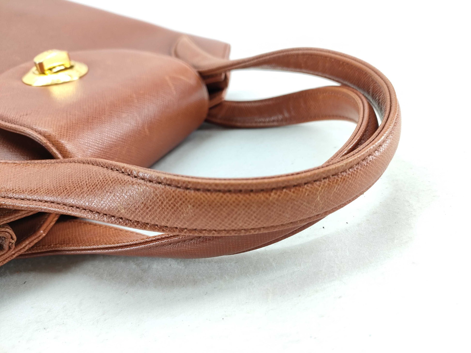 GIVENCHY Leather Turnlock Handbag