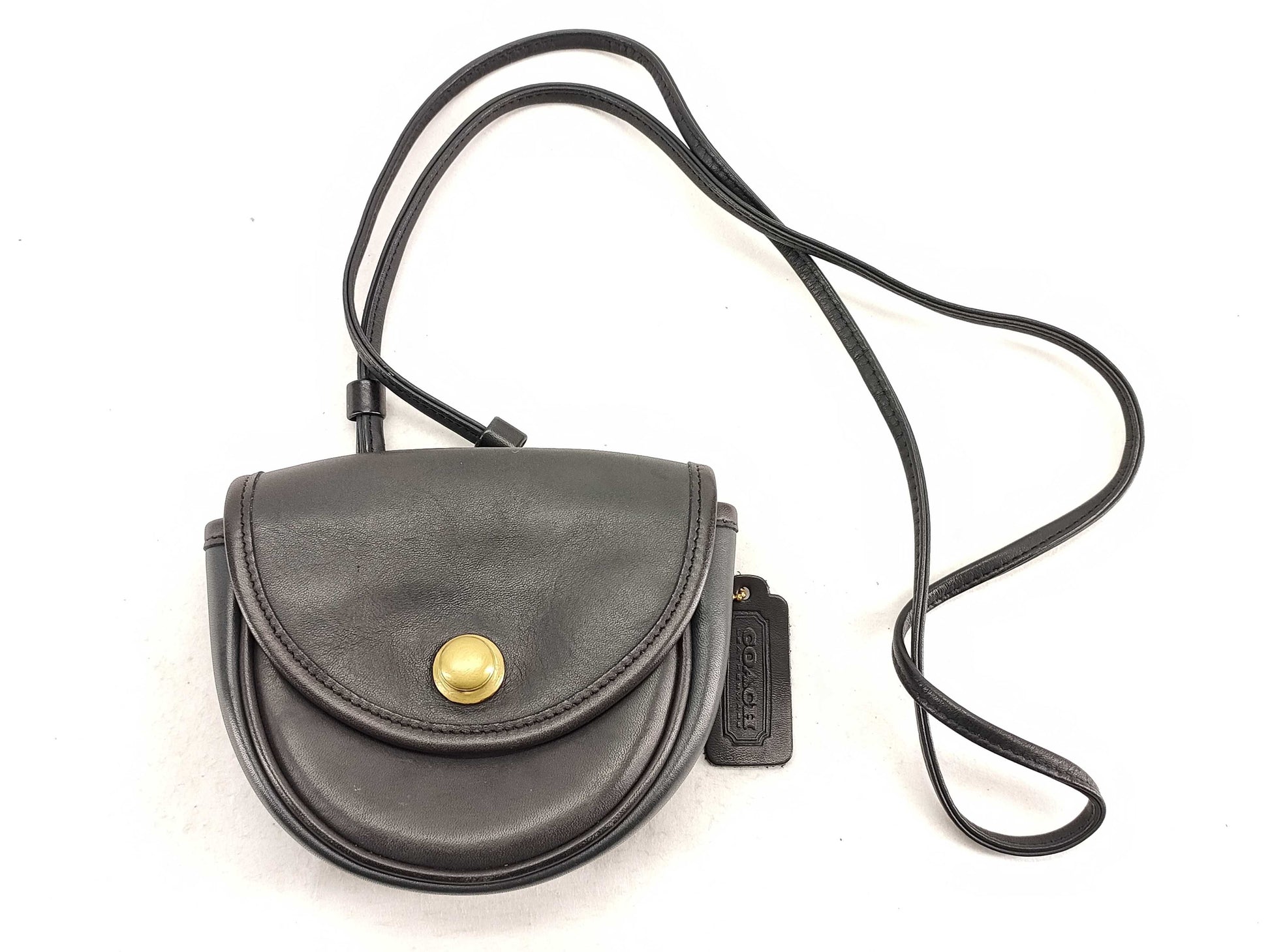 COACH Old Leather Shoulder Bag Pochette Shoulder Bag
