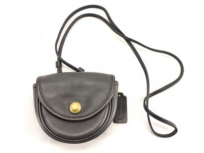 COACH Old Leather Shoulder Bag Pochette Shoulder Bag