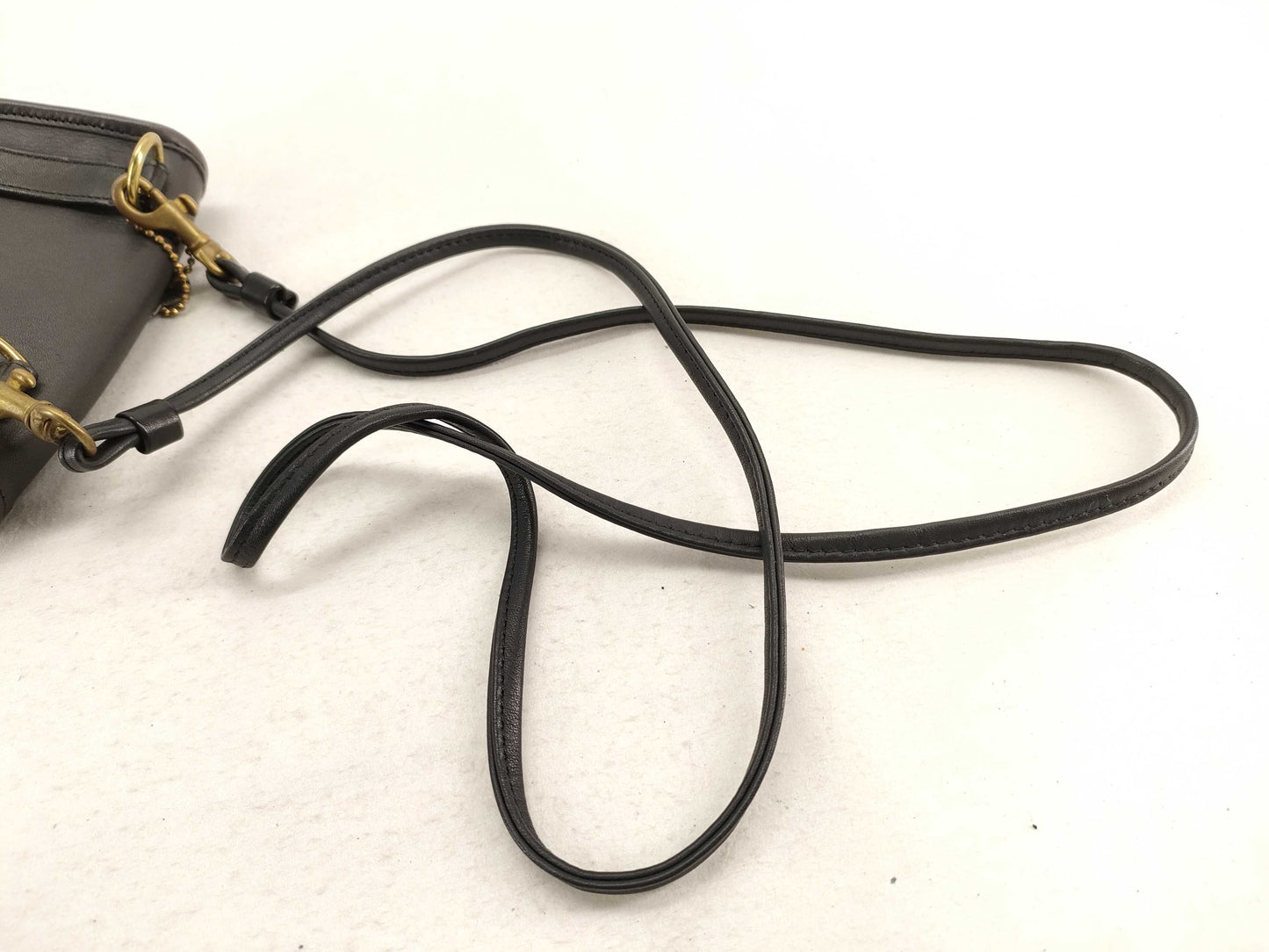 COACH Old Leather Shoulder Bag Pochette Shoulder Bag