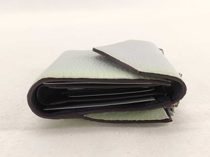 Dior Leather Diorissimo Compact Tri-fold Wallet