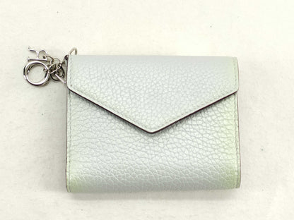 Dior Leather Diorissimo Compact Tri-fold Wallet