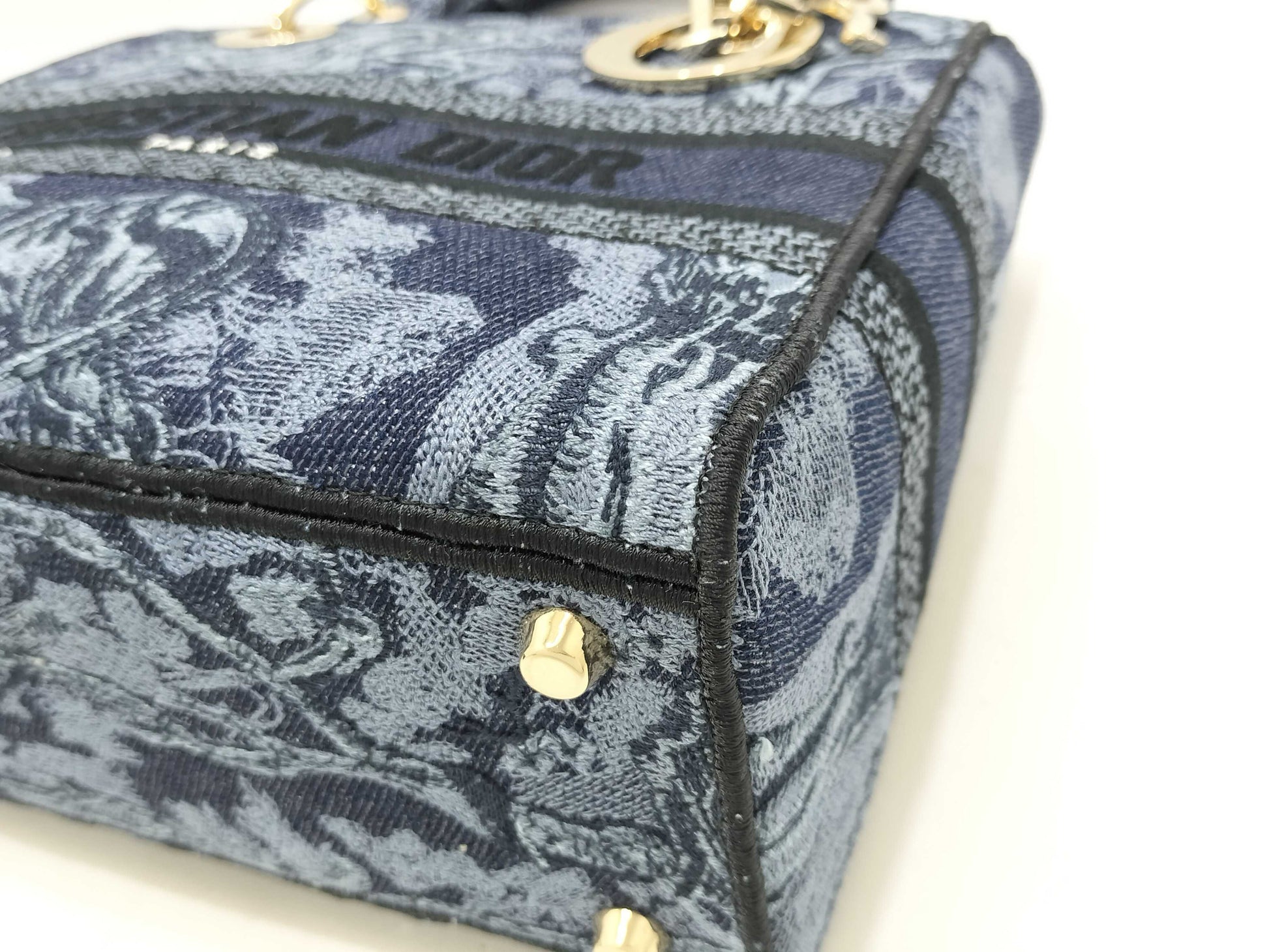 Dior Christian Dior Lady D-Light Handbag Toile de Jouy Handbag