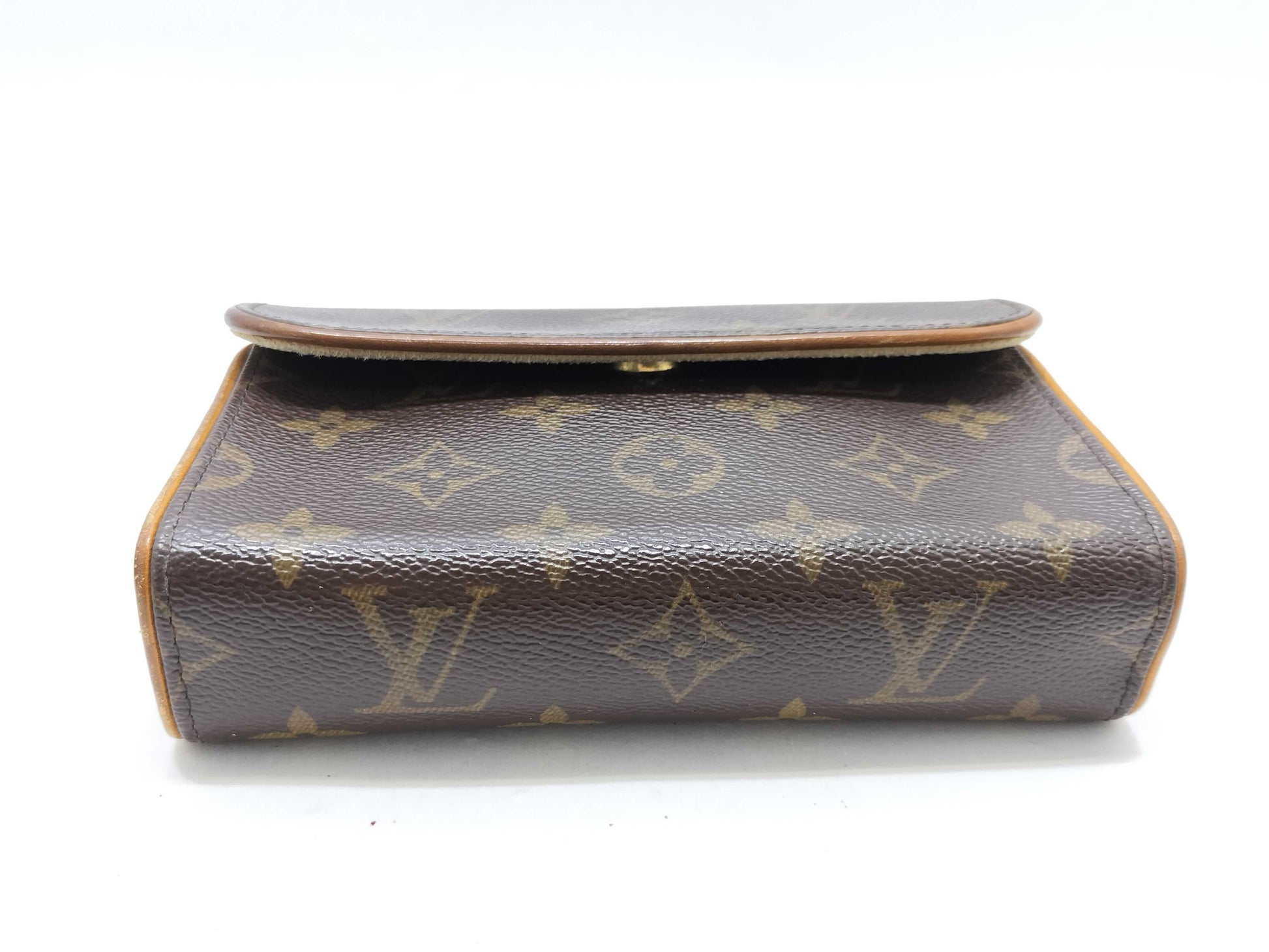 LOUIS VUITTON Monogram Louis Vuitton Pochette Florentine M51855 FL0053 S Pouch